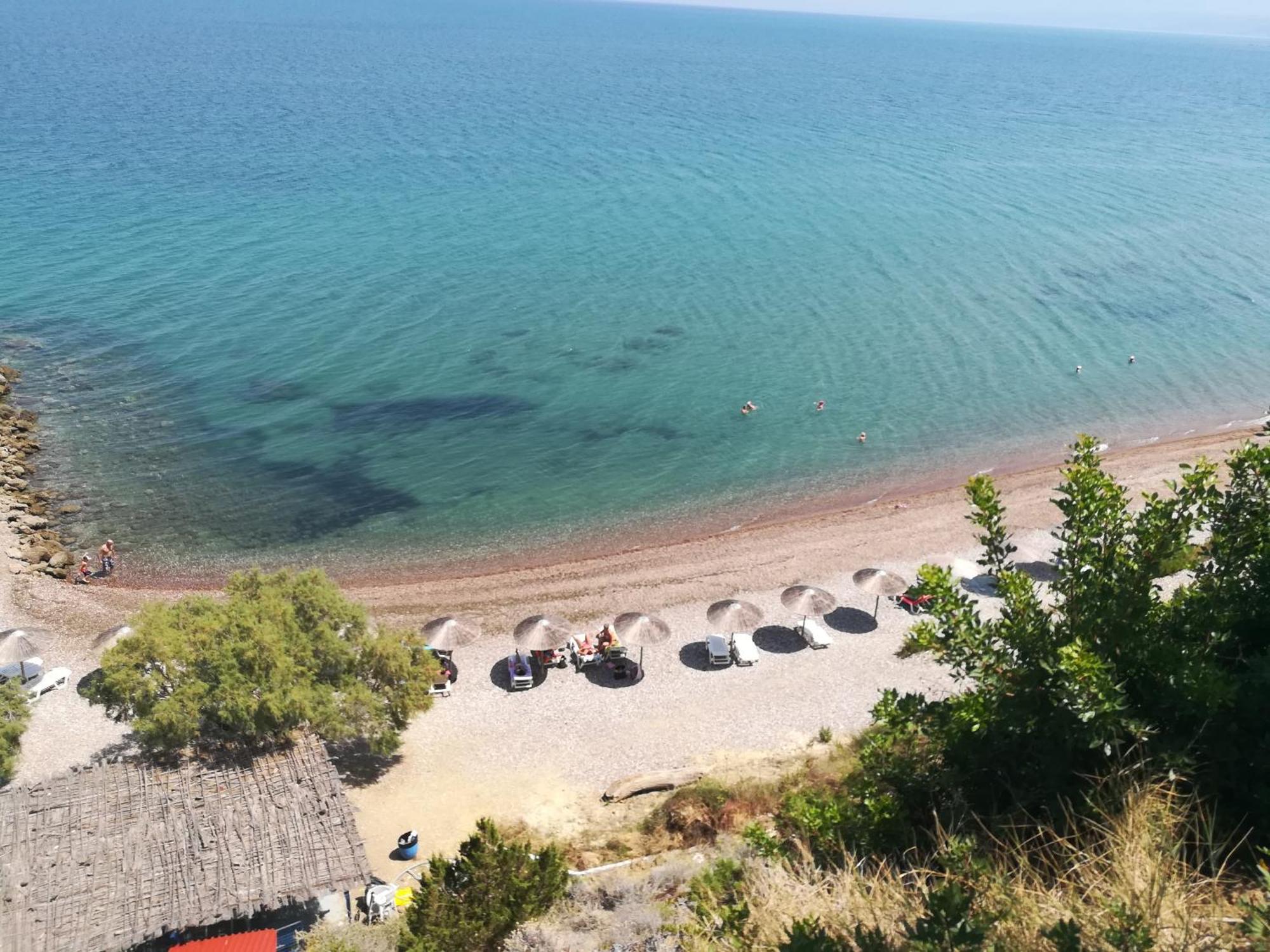 Koralli Sea View Hotel Kato Achaḯa Bagian luar foto