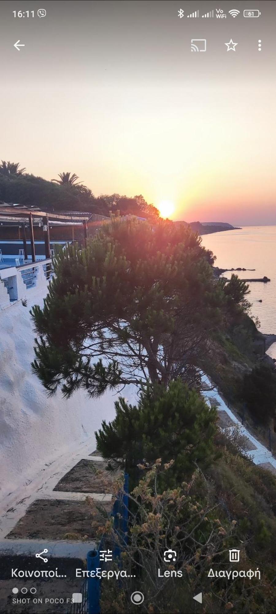 Koralli Sea View Hotel Kato Achaḯa Bagian luar foto