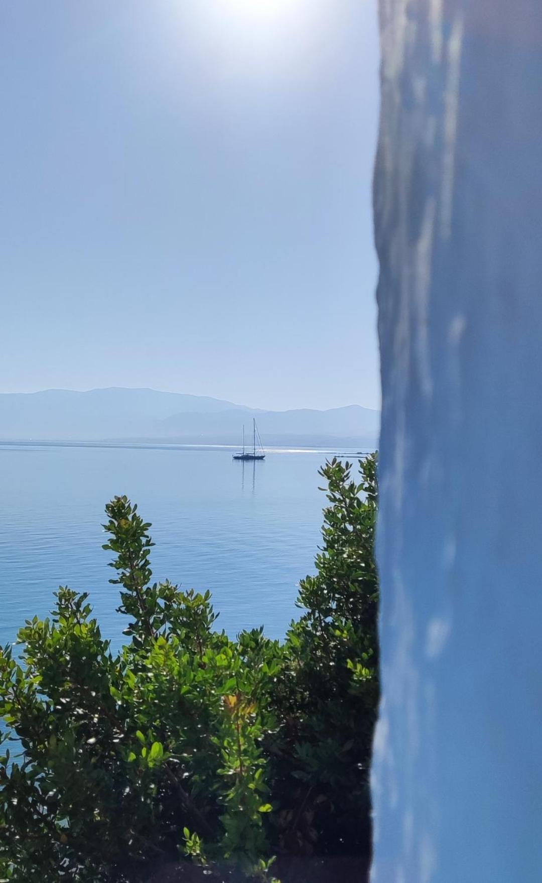 Koralli Sea View Hotel Kato Achaḯa Bagian luar foto